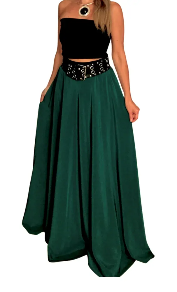 Dlouhá sukně - maxi sukně BOROS SK-L-GREE 05